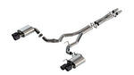 Borla Cat-Back Exhaust - Ford Mustang GT Coupe (S650) - 3in True Dual Active Exhaust - Image 10 - Borla Thumbnail