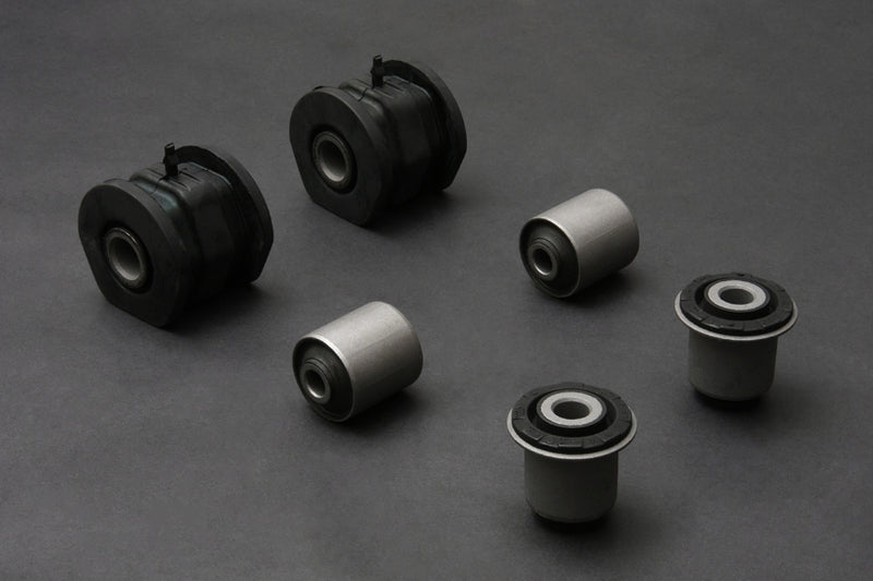 HARDRACE Front Lower Arm Bushing - Honda Civic (EK/EJ/EM1) - Hardened Rubber - Including Compliance Bushing - HARDRACE
