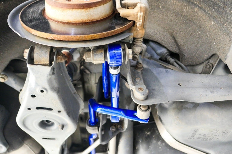 HARDRACE Rear Toe Control Arm - Volkswagen Tiguan (5N) / Golf (Mk6/Mk5) / Touran / Caddy (2K) / Passat (B6/B7) - Pillow Ball - Image 2