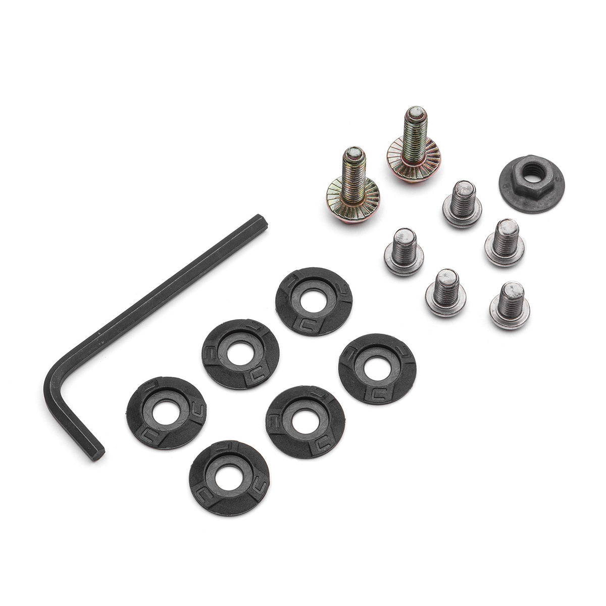 COBB SF airbox hardware kit – bolts, nylon washers, flange nut and hex key