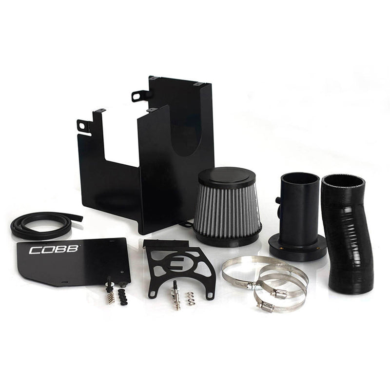 COBB SF intake and airbox – Subaru Liberty GT – black airbox, filter, MAF housing, silicone and hardware - Cobb Tuning