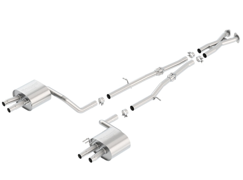 Borla Cat-Back Exhaust - Kia Stinger V6 (CK) - S-Type 2.25in 2018-2021 - Borla
