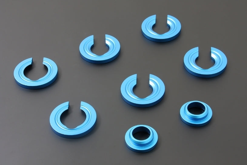 HARDRACE Rear Subframe Bushing Collars - Lexus IS200 / IS300 (XE10) / GS (JZS160) / SC (Z40) / Toyota Aristo (JZS16x)