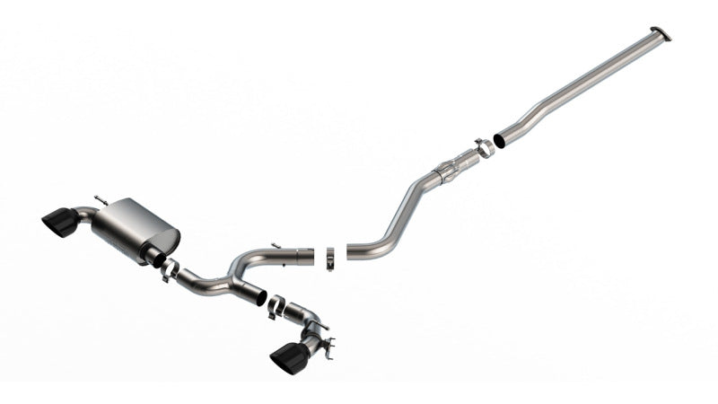 Borla Cat-Back Exhaust - Hyundai Kona N (OS) - ATAK 3in 5in Tip