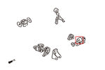 HARDRACE Hardened Engine Mount - Mitsubishi Lancer Evolution VII-IX (CT9A) - 5 Speed Fits Oe#: MR491558 - Image 2 - HARDRACE Thumbnail