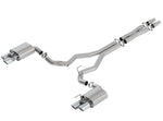 Borla Cat-Back Exhaust - Ford Mustang GT Coupe (S550) - 3in Active Exhaust Quad Tips 2018+ - Image 13 - Borla Thumbnail
