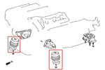 HARDRACE Hardened Engine Mount - Lexus IS250 / IS350 (XE20) / GS (GRS19) / Toyota Mark X (GRX120) - Image 2 - HARDRACE Thumbnail