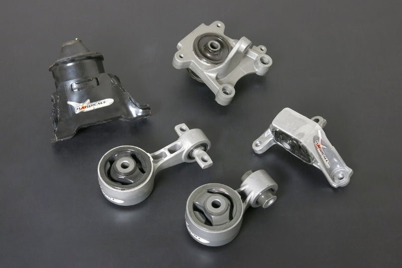 HARDRACE Hardened Engine Mount - Honda Civic (FD) - Compatible w/ JDM FD2 Type R - HARDRACE