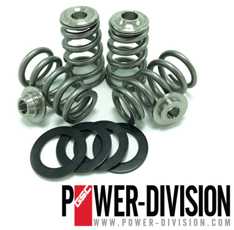 GSC Power-Division High Pressure Conical Valve Spring & Titanium Retainer Kit - Nissan VR38DETT