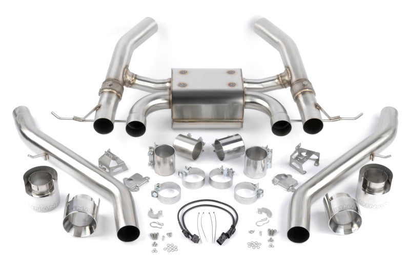 Dinan Valved Axleback Exhaust System - BMW M3/M4 (G80/G82/G83) - Polished Tips - Dinan