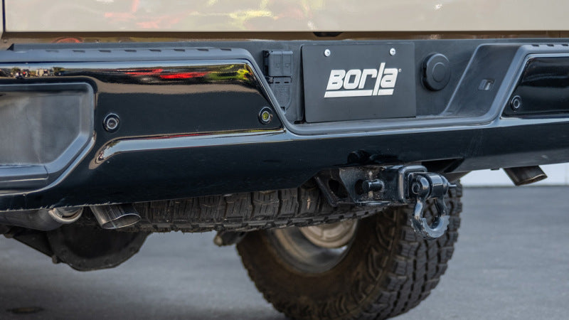 Borla Cat-Back Exhaust - Chevrolet Silverado 1500 ZR2 (T1) - S-Type 2.75in True Dual Turndown 2022-2023 - Image 2