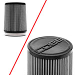COBB Redline carbon fibre intake – Subaru WRX VA – COBB air filter and filter cap close-up - Cobb Tuning Thumbnail