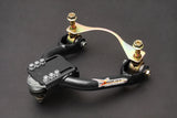 HARDRACE Front Upper Camber Kit - Honda CRX (EF) / Civic (EC/ED/EE/EF) - Hardened Rubber - Black