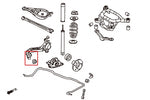 HARDRACE Rear Trailing Arm Bushing - BMW 3 Series (E36/E46) / Z4 (E85/E86/E89) - Pillow Ball - Image 2 - HARDRACE Thumbnail
