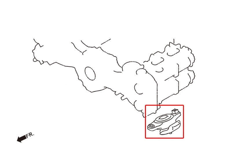 HARDRACE Hardened Engine Mount - Subaru BRZ (ZC6) / Toyota 86 (ZN6) / Subaru Levorg (VM) - Image 2
