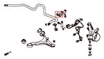 HARDRACE Front Stabiliser Bushing - Honda Integra (DC5) / Integra Type R (DC5) - 23mm - Image 2 - HARDRACE Thumbnail