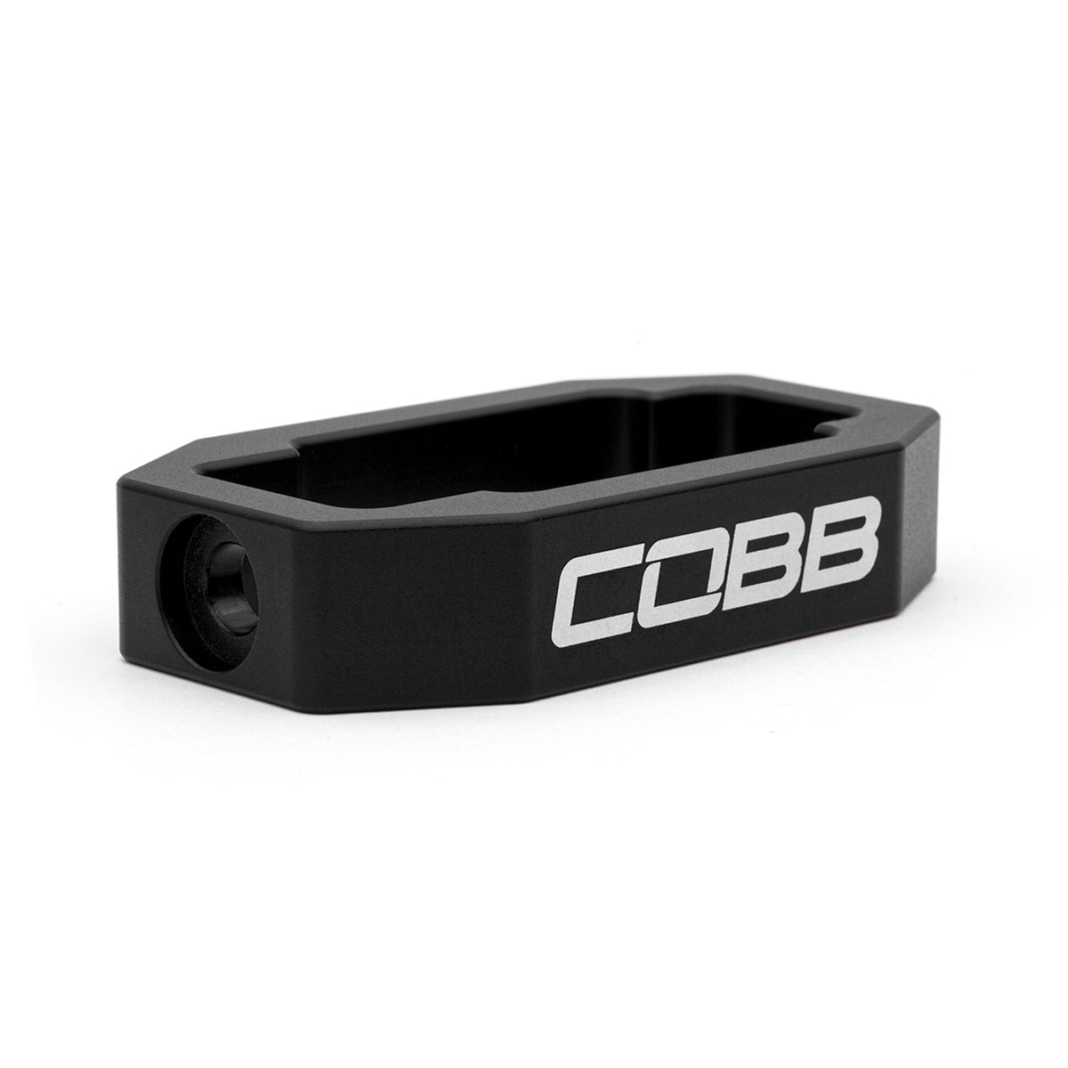 COBB cast turbo inlet – black anodised COBB block