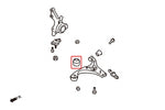 HARDRACE Front Lower Arm Bushing - Hyundai Elantra (MD) - Hardened Rubber - Image 2 - HARDRACE Thumbnail
