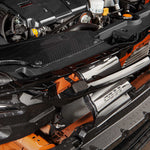 COBB Redline carbon grille scoop – Subaru WRX VB – installed, view from above - Cobb Tuning Thumbnail