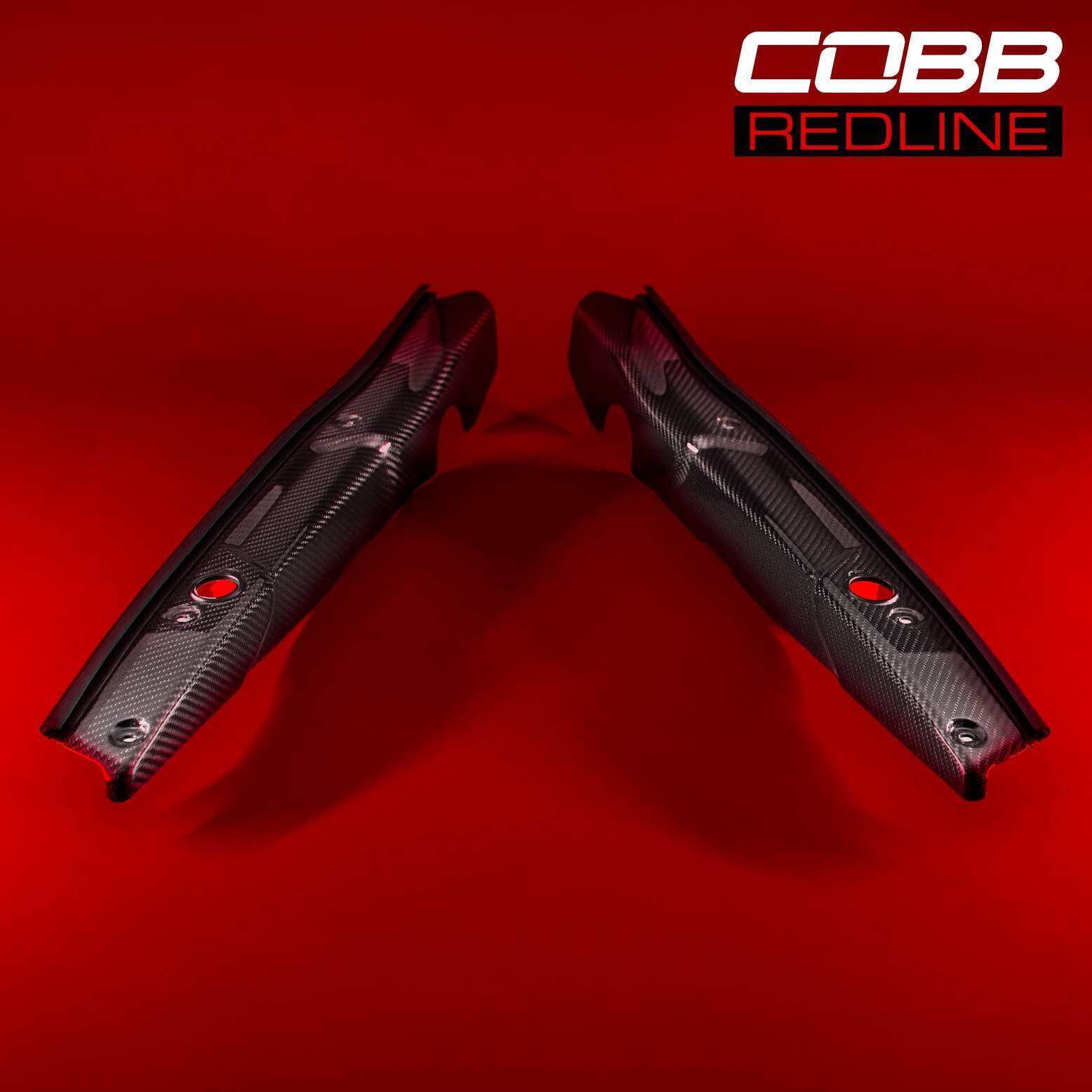 COBB Tuning Redline Carbon Fibre Fender Shrouds - Subaru WRX (VB)