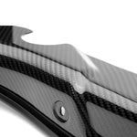 COBB Redline carbon fender shrouds – Subaru WRX VB – macro of weave and mounting hole - Cobb Tuning Thumbnail