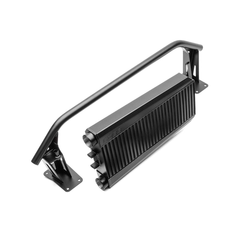 COBB front mount intercooler core – Subaru WRX VB – black core with mounting bar - Cobb Tuning