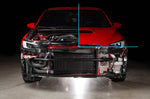 COBB front mount intercooler – Subaru WRX VB – black core installed, front view with bumper off - Cobb Tuning Thumbnail