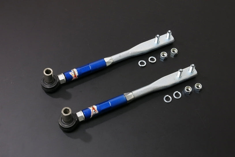 HARDRACE Front High Angle Tension/Caster Rod - Nissan Silvia / 180SX / 200SX (S13) - Pillow Ball - Forged body