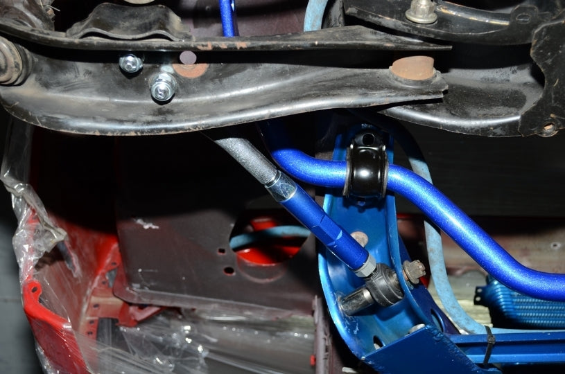 HARDRACE Front High Angle Tension/Caster Rod - Nissan Silvia / 180SX / 200SX (S13) - Pillow Ball - Forged body - Image 2