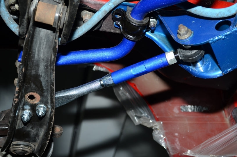 HARDRACE Front High Angle Tension/Caster Rod - Nissan Silvia / 180SX / 200SX (S14/S15) - Pillow Ball - Image 2