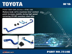 HARDRACE Front Sway Bar - Subaru BRZ (ZC6/ZD8) / Toyota 86 (ZN6) / GR86 (ZN8) - 25.4mm - Including Stabiliser Link and Bushings - Image 3 - HARDRACE Thumbnail