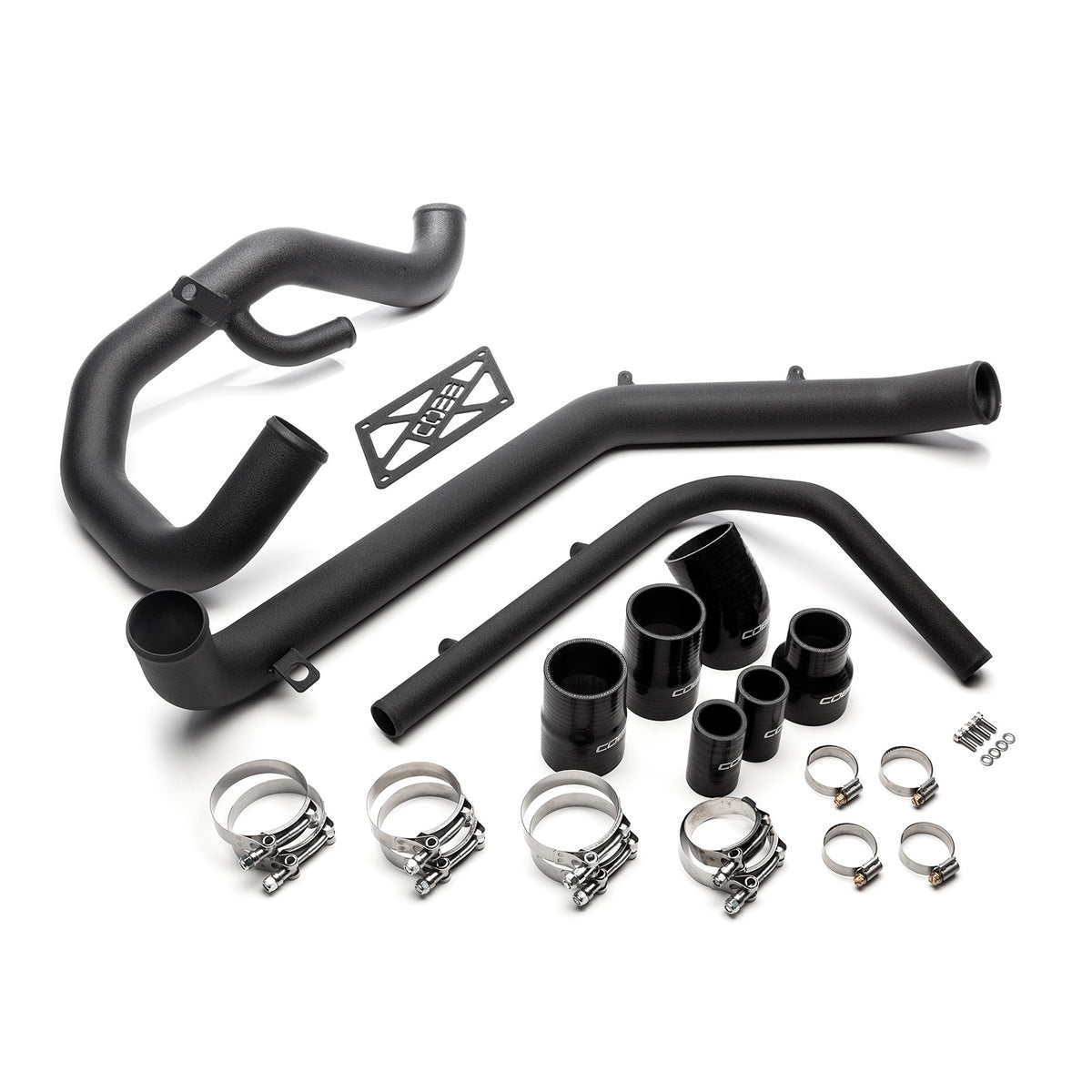 COBB intercooler hard pipe kit – Mitsubishi Lancer Evolution X – hot, cold and BPV pipes with couplers and clamps