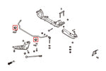 HARDRACE Front Sway Bar Bushing - Nissan Silvia / 180SX / 200SX (S13) - 28mm - Image 2 - HARDRACE Thumbnail