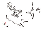 HARDRACE Front Reinforced Stabiliser Bushing - Subaru BRZ (ZC6/ZD8) / Toyota 86 (ZN6) / GR86 (ZN8) - 25.4mm - Image 2 - HARDRACE Thumbnail