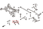 HARDRACE Rear Traction Rod - Subaru XV (GP) / Impreza (GP/GJ) / Forester (SJ) / WRX / STI (VA) / Levorg (VM) - Pillow Ball - Image 2 - HARDRACE Thumbnail