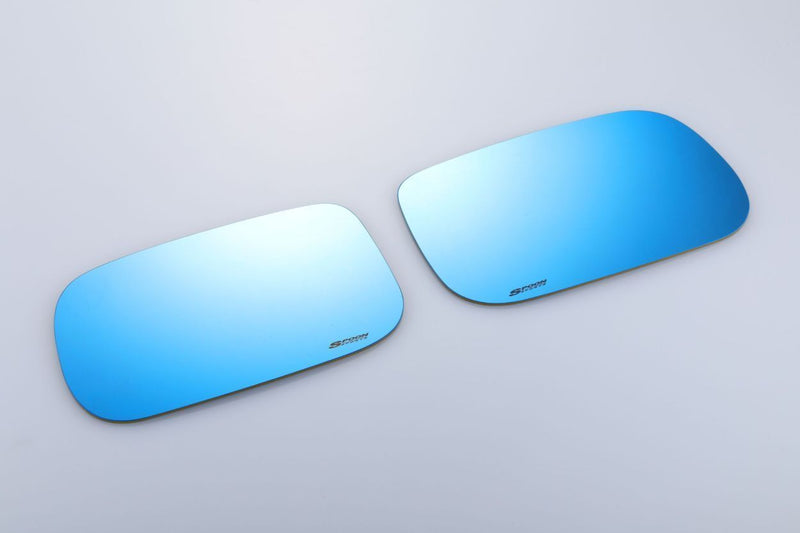 Spoon Sports Blue Wide Door Mirror - Honda Accord Euro (CL9) - SPOON