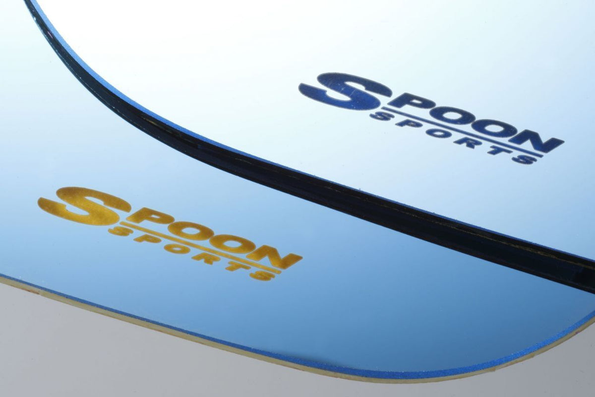 Spoon Sports Blue Wide Door Mirror - Honda Integra Type R (DC5) - Image 2