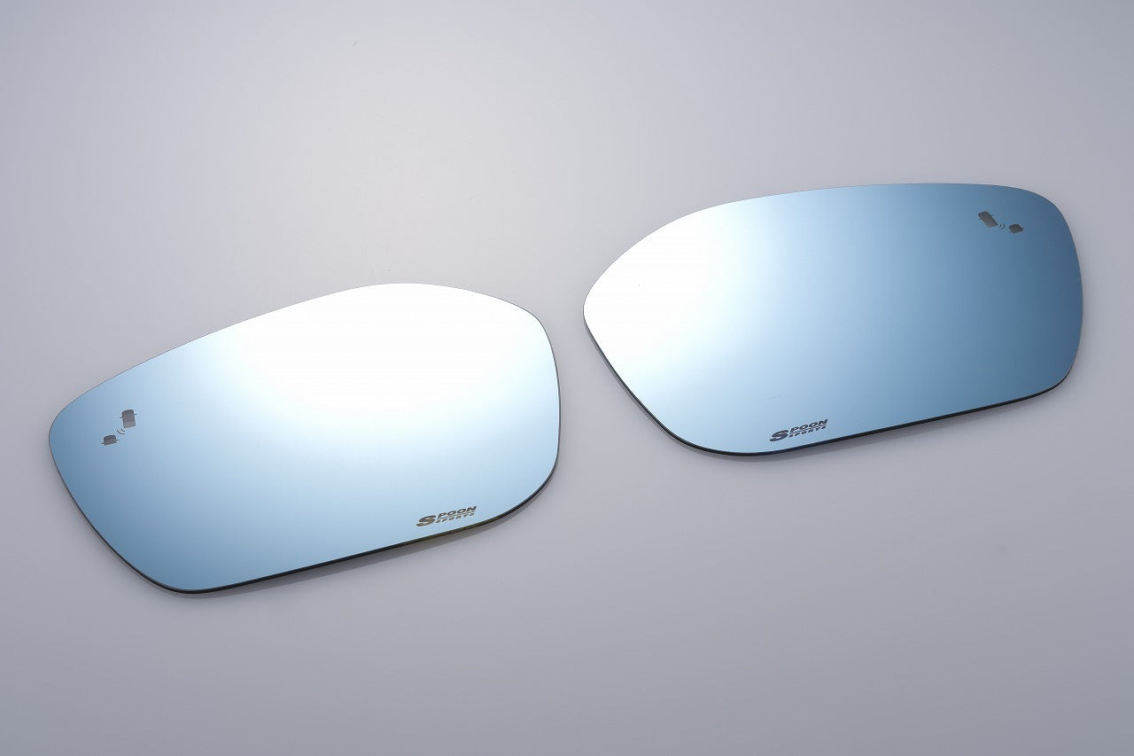 Spoon Sports Blue Wide Door Mirror - Honda Civic Type R (FL5)