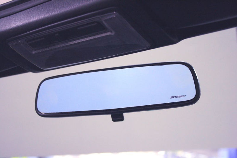 Spoon Sports Blue Wide Rear View Mirror - Honda S2000 (AP1/AP2) / Civic (EG/EP3) - SPOON