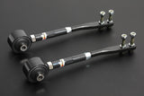 HARDRACE Front Tension/Caster Rod - Nissan Skyline GTS-T (R32/R33/R34) / Skyline GT-R (R33/R34/R32) / Stagea (WC34) - Hardened Rubber - Black