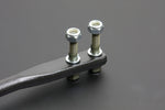 HARDRACE Front Tension/Caster Rod - Nissan Skyline GTS-T (R32/R33/R34) / Skyline GT-R (R33/R34/R32) / Stagea (WC34) - Hardened Rubber - Black - Image 2 - HARDRACE Thumbnail