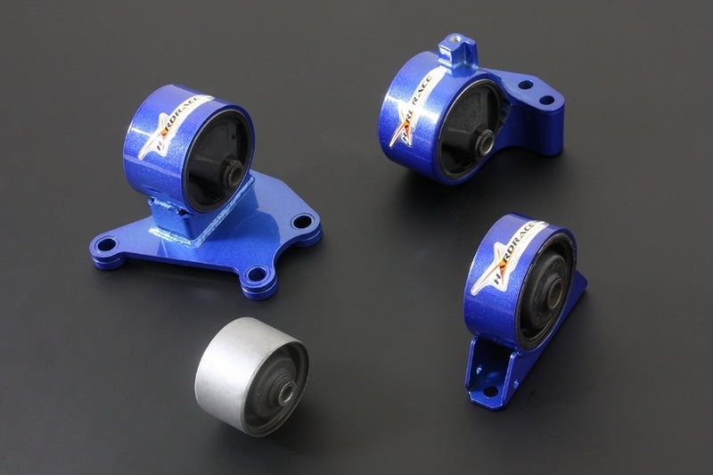 HARDRACE Hardened Engine Mount - Mitsubishi Lancer Evolution VII-IX (CT9A) - For JDM 6MT Use Only - HARDRACE