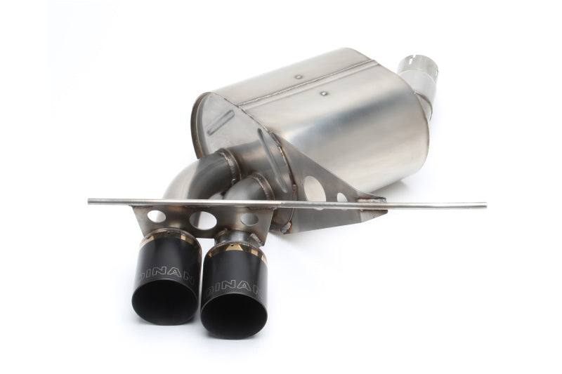 Dinan Free Flow Axleback Exhaust System - BMW 135i/135is (E82/E88) - Black Tips - Dinan
