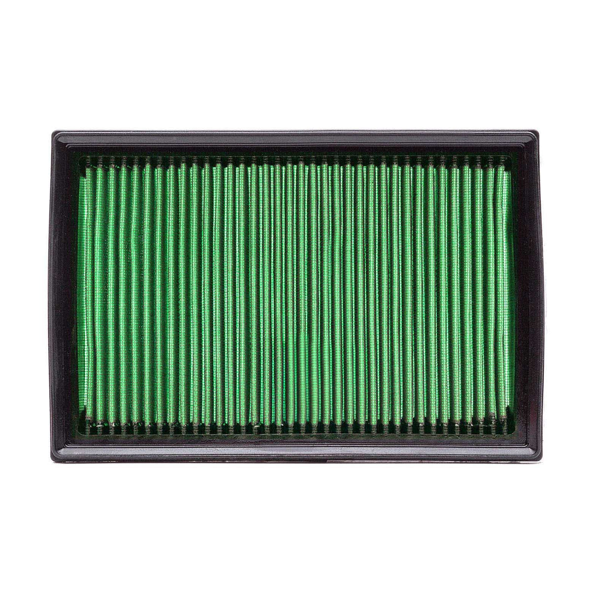 COBB high flow air filter – Mazda3 MPS – green cotton filter, top view