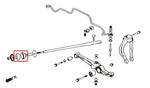 HARDRACE Front Tension/Caster Rod Bushing - Honda Integra (DA) - Image 2 - HARDRACE Thumbnail