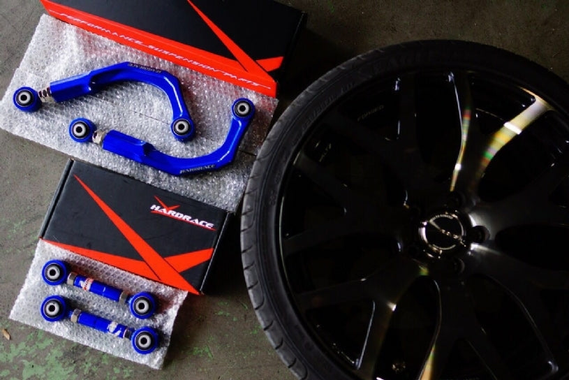 HARDRACE Rear Camber Kit - Volvo S60 / V60 / XC60 / V70 / XC70 / S80 - Hardened Rubber - Image 2