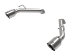 aFe Takeda axle-back exhaust for the Nissan Z RZ34 with polished tips, both sides - AFE Power Thumbnail