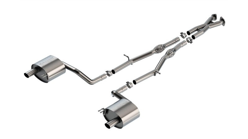 Borla Cat-Back Exhaust - Genesis G70 V6 (IK) - S-Type 2.25in True Dual 2019-2021 - Borla