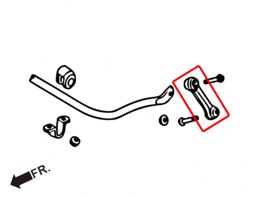 HARDRACE Front Reinforced Stabiliser Link - Audi A4 (B9/B8) / S5 (8T) / Q5 (8R/80A) / A7 (4G/4K) / S4 (B8) / A5 (8T/B9) - Pillow Ball - Image 2