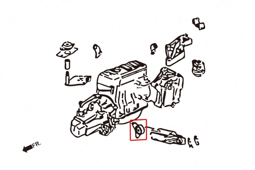 HARDRACE Reinforced Mount Bush - Peugeot 106 / Volkswagen Tiguan (5N) - Image 2